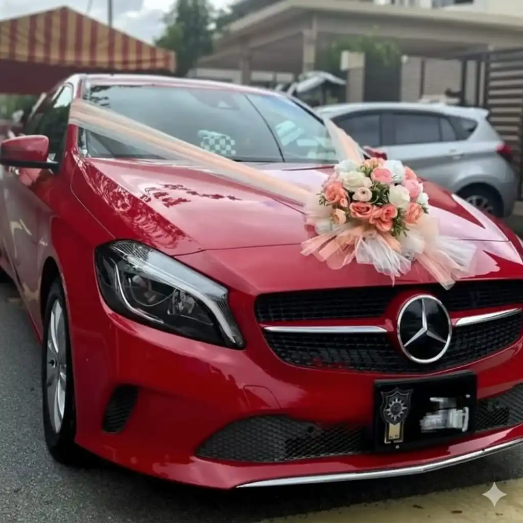 Red Car Decoration